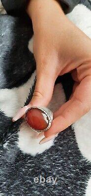 Ancient Kabyle Berber Ring Ethnic Jewelry Solid Silver 15 grams