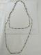 Ancient Long Jumper Art Necklace New Silver Massif 1900 1,40m