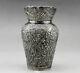 Ancient Oriental Vase In Solid Silver, Hallmarked, Early 20th Century, 148.5 G