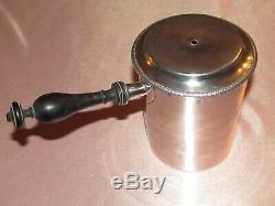 Ancient Pot Pouring Silver Pan Punch Old Decor Malmaison