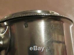 Ancient Pot Pouring Silver Pan Punch Old Decor Malmaison