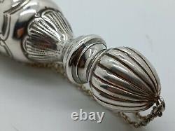 Ancient Reading Hand Yad Pointer Torah Silver Massive Sterling 925 Silver