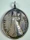 Ancient Religious Medal In Solid Silver Nd Loreto Sirolo Italy 17th Century