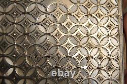Ancient Silver Ball Notebook Massive Ancient Nacre Solid Silver Mother Of Pearl