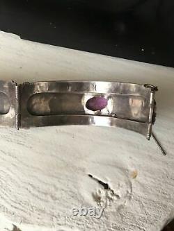 Ancient Silver Berber Bracelet Ancient Mauresque Kabyle 19th In Ethnic Silver