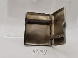Ancient Silver Box Or Cigarette Case Art Deco Style 110gr