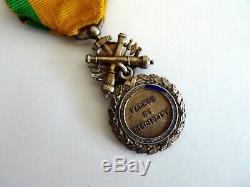 Ancient Silver Double-sided Military Medal