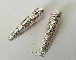 Ancient Silver Nail Guard Ring
