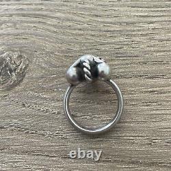 Ancient Silver Ring Jonc Alliance Rings Size 50 Charles Rivaux