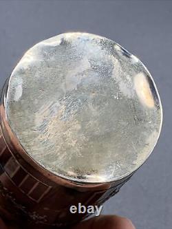 Ancient Silver Timbal Massive Poincon Mercury Tete
