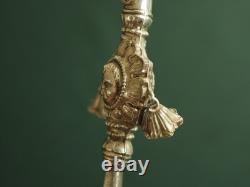 Ancient Silver Whistle Rattle Cherub