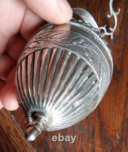 Ancient Silverware Small Sanctuary Lamp Solid Silver Incense Burner Hallmarks