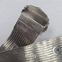 Ancient Solid Silver Belt, Iran To Identify