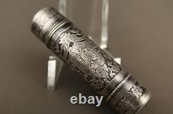 Ancient Solid Silver Perfume Bottle