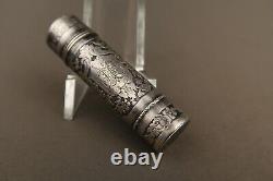 Ancient Solid Silver Perfume Bottle