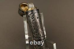 Ancient Solid Silver Perfume Bottle