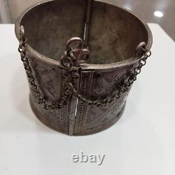 Ancient Traditional Silver Khelkhal Antique