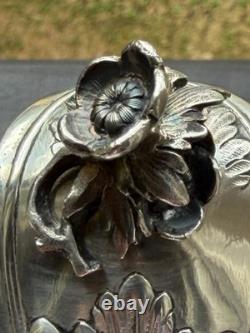 Ancient and Rare Crystal and Solid Silver Ewer, 18th Century, Italy