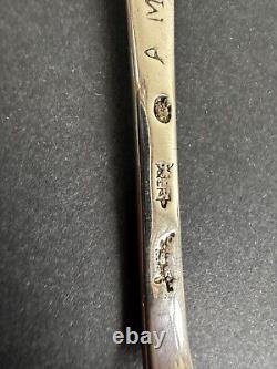 Ancient fork general farmers sterling silver Minerva 18th century