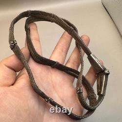 Ancient queen's belt from Greek-Roman times in solid silver over 2000 years old