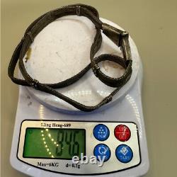 Ancient queen's belt from Greek-Roman times in solid silver over 2000 years old