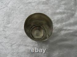 Ancient solid silver cup of conscript 261 regiment 1914 / 1918 WWI