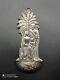 Ancient Solid Silver Holy Water Font, Jesus, Mary, Joseph, Religious, Hallmarked