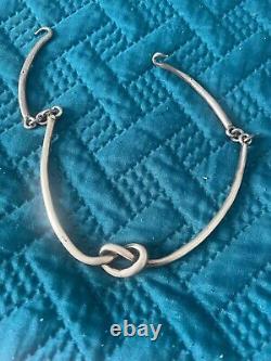 Ancient solid silver necklace