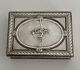 Ancient Solid Silver Snuffbox By Silversmith Henin And Co.