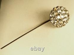 Antique 18th Century Solid Silver Hat Pin