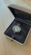 Antique 19th-century Miniature Brooch In Vermeil (gold-plated Solid Silver), Painted On Mother-of-pearl