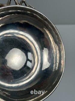 Antique 19th Century Tastevin in Solid Silver Minerva 1 Snake Handle LENOIR from Aloxe