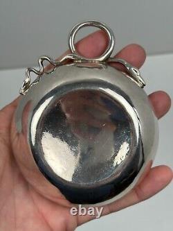 Antique 19th Century Tastevin in Solid Silver Minerva 1 Snake Handle LENOIR from Aloxe