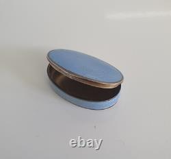 Antique 925 Sterling Silver Box David Anderson Norway