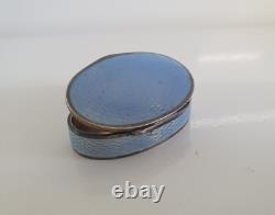 Antique 925 Sterling Silver Box David Anderson Norway