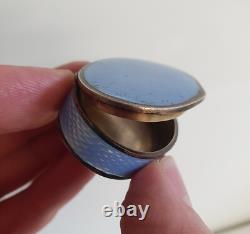 Antique 925 Sterling Silver Box David Anderson Norway