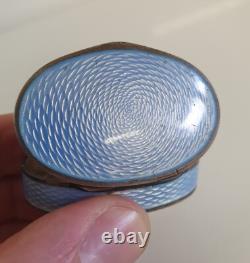 Antique 925 Sterling Silver Box David Anderson Norway