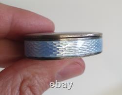 Antique 925 Sterling Silver Box David Anderson Norway