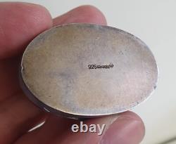 Antique 925 Sterling Silver Box David Anderson Norway