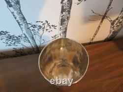 Antique Art Deco silver cup by silversmith Cardeilhac Paris 103 g