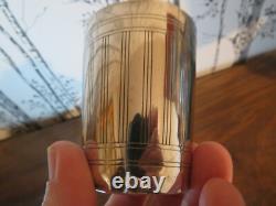 Antique Art Deco silver cup by silversmith Cardeilhac Paris 103 g