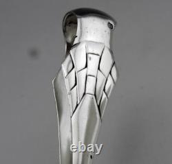 Antique Art Deco solid silver sugar tongs, Minerva first standard Antique Art Deco solid silver sugar tongs, Minerva first standard