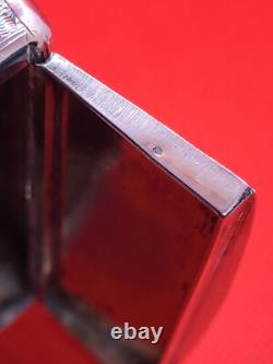 Antique Art Nouveau Silver Snuff Box Wild Boar Head