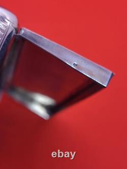 Antique Art Nouveau Silver Snuff Box Wild Boar Head