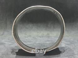 Antique Berber Solid Silver Bracelet, 160g, Siwa, Egypt/Libya, Hallmarked, Circa 1900