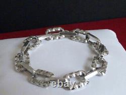 Antique Bracelet In Massif Silver