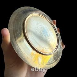 Antique Chalice Patena in Solid Silver & Vermeil & 19th Century & IHS
