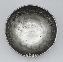 Antique Chinese bowl in solid silver stamped China for Thailand order