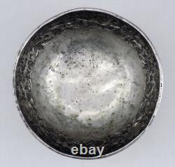 Antique Chinese bowl in solid silver stamped China for Thailand order