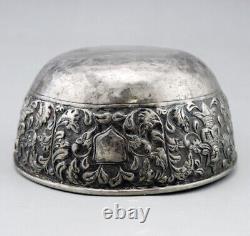 Antique Chinese bowl in solid silver stamped China for Thailand order